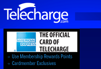 Amex Offers Telecharge.com $15 Statement Credit