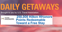 Daily Getaways Hilton HHonors 500,000 Bonus Points Purchase Promotion