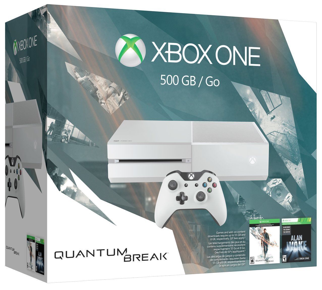 Xbox One 500GB White Console Special Edition Quantum Break Bundle via eBay 279 + FREE Shipping