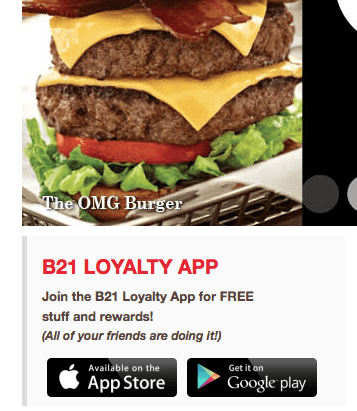 Burger-21-Loyalty-App