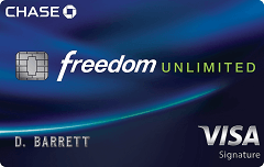 Chase Freedom Unlimited Credit Card