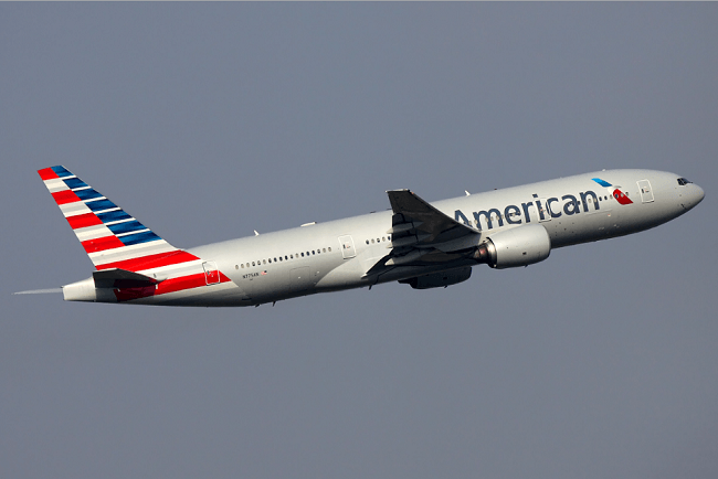 American airlines plane