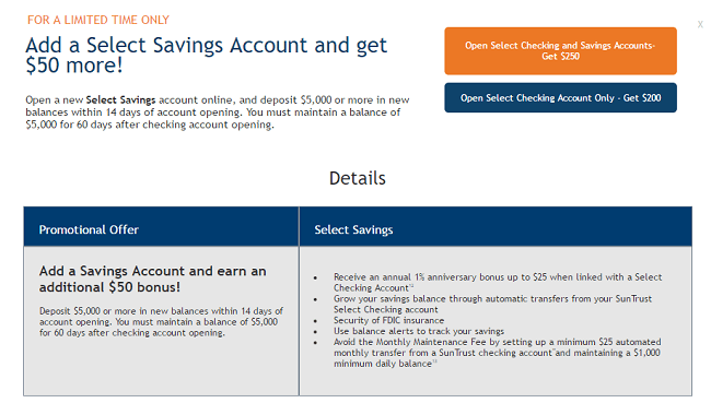 Select Savings 250