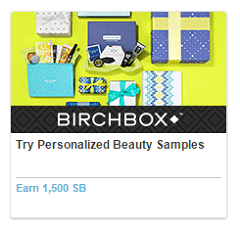 Swagbucks Birchbox Promotion