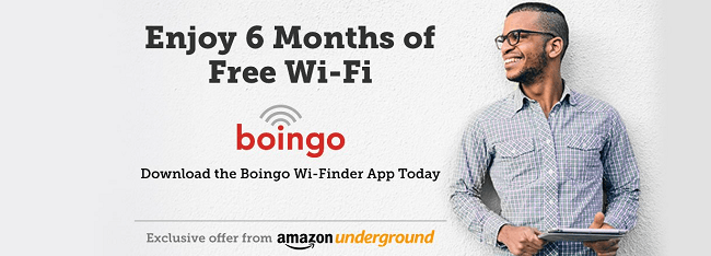 Amazon Underground Boingo