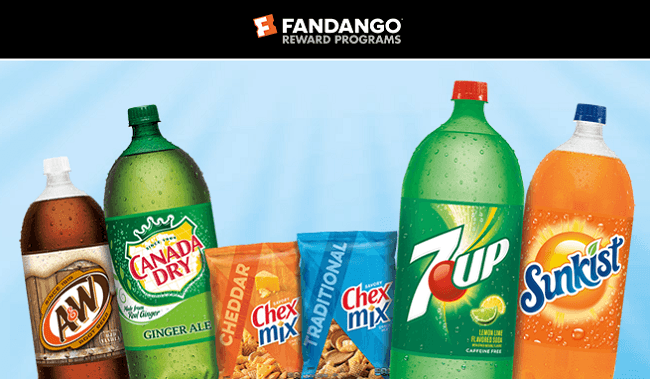 Fandango Walmart Soda promotion
