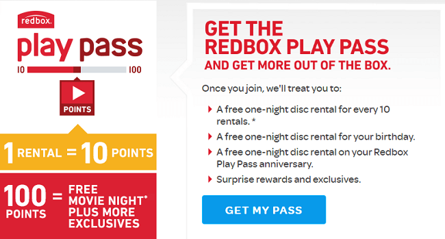 Redbox Play Pass