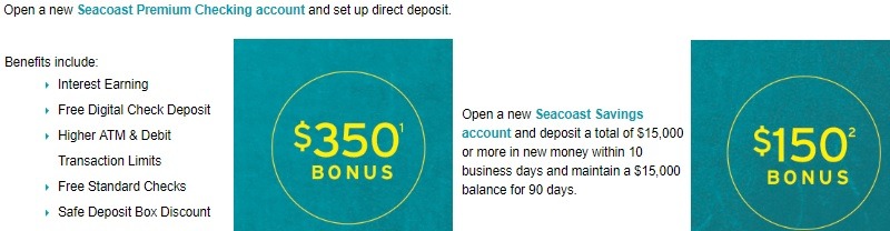 Seacoast Bank Promotions