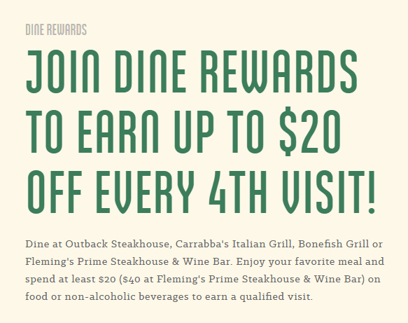 Dine Rewards