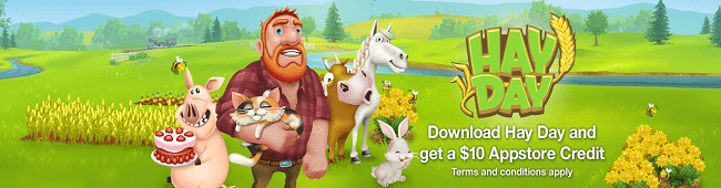 Hay Day Amazon Promotion