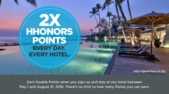 Hilton HHonors Double Points