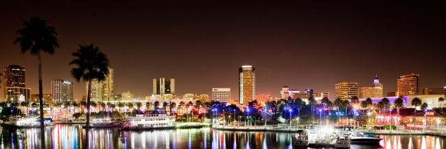 Downtown Long Beach - Long Exposure Photography