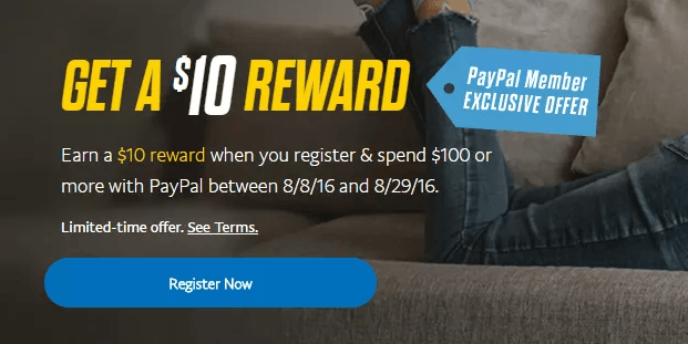 Paypal 10 Rewards