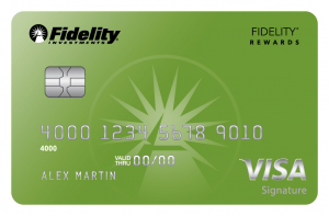 Fidelity Rewards Visa Signature Credit Card