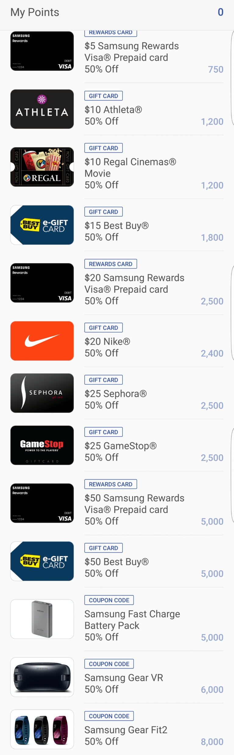 Double Dip Credit Card Points with Samsung Pay Rewards Program