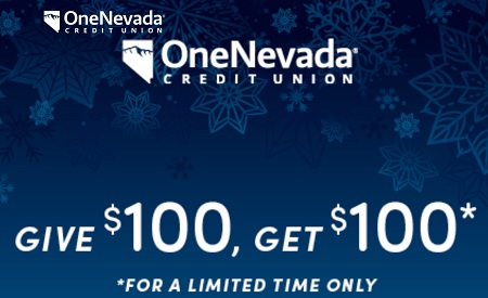 OneNevada Credit Union Referral Bonus