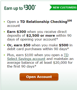TD Bank Relationship Checking logo