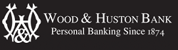 Wood & Huston Bank Logo