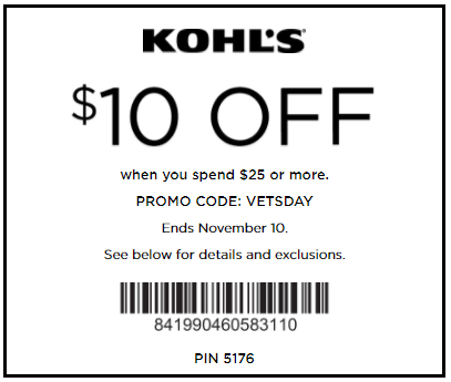 Kohl's: 30% off coupon, $10 off $50 Father's Day coupon, $10 Kohl's Cash