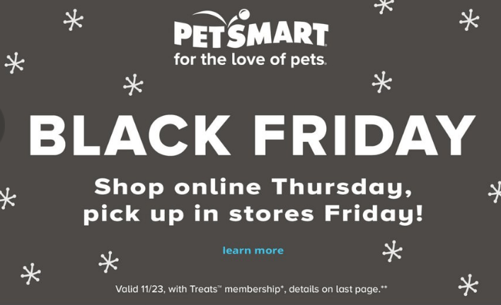 2018 petsmart hot sale black friday