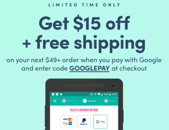 Google Play $15 (Email Delivery - Limit 2 codes per order)