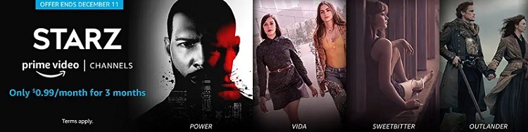 amazon video starz subscription
