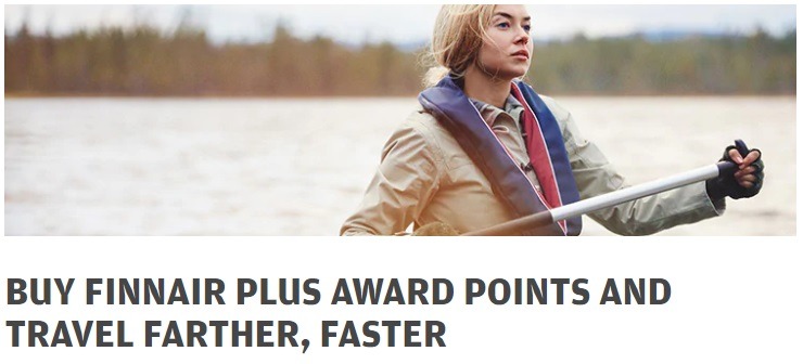 Finnair Discount Points Promotion