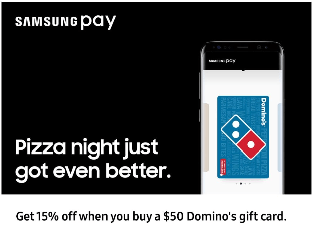 Domino's Gift Cards, $15 to $100