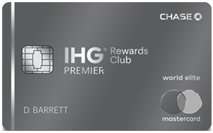 Chase IHG Rewards Club Premier Credit Card Promotion: 100,000 80,000 Points Bonus + Up To 10X Points Back + Free Night Each Account Anniversary