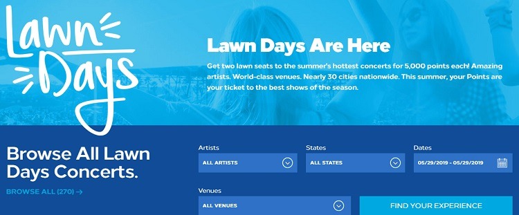 Hilton Honors Lawn Days Promotion