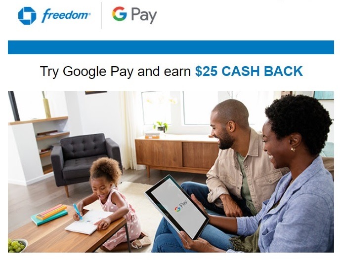 Chase Google Pay Promotion: