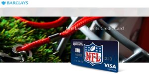 Barclaycard NFL Extra Points Credit Card Promotion