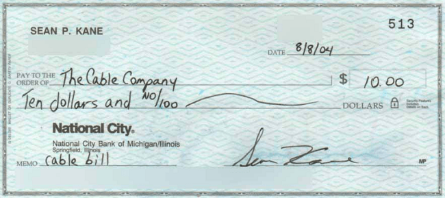 how to print personal checks