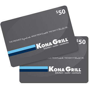 Kona Grill Gift Cards