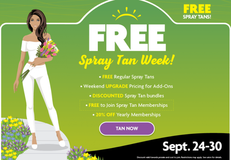 Can You Bring Your Phone In A Tanning Bed Sun Tan City Promotion: Get Free Spray Tan