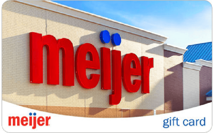 Meijer Gift card deal