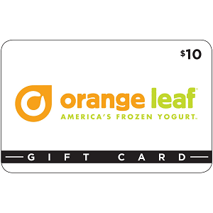 Orange Leaf Frozen Yogurt Gift Cards