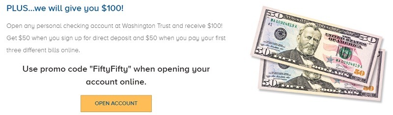 Washington Trust Promotion