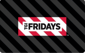 10X Fuel Points on TGI Fridays Gift Cards