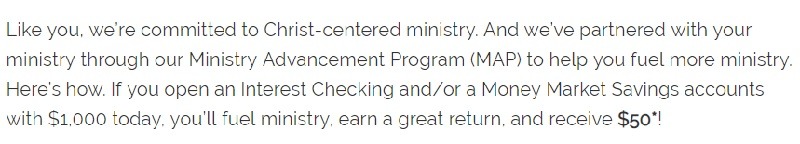 Evangelical Christian Credit Union Promotion
