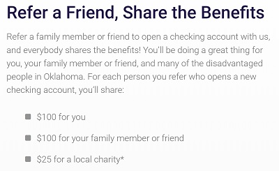 Oklahoma Central Credit Union Referral Bonus