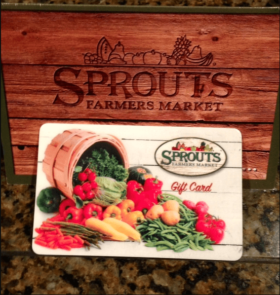 Sprouts Farmers Market Gift Card Promotion 100 GC for 89.99 (InStore Only)
