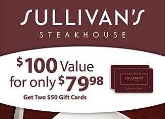 Sullivan's Steakhouse promotion