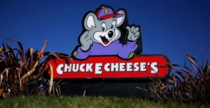 Chase 10%back promotion at Chuck E Cheese