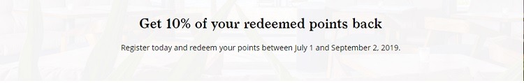10% Points Hyatt