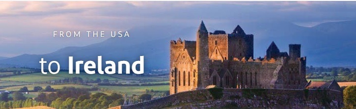 Get Flights from The US to Ireland