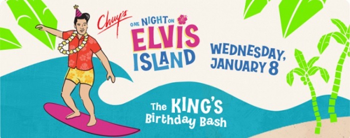 Chuy's Elvis Presley Bday Promotion