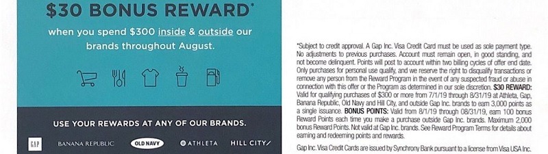 Gap Promotions