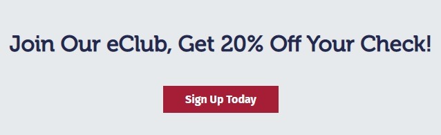 Get 20% Off w/ eClub Enrollment