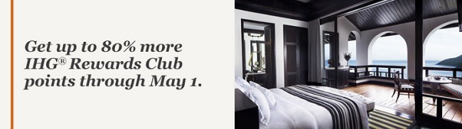 IHG Rewards Club Bonus Points Promotion